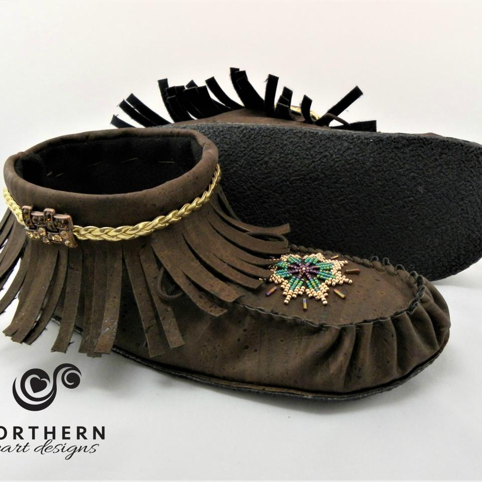 Fringed Summer Mocs, Vegan