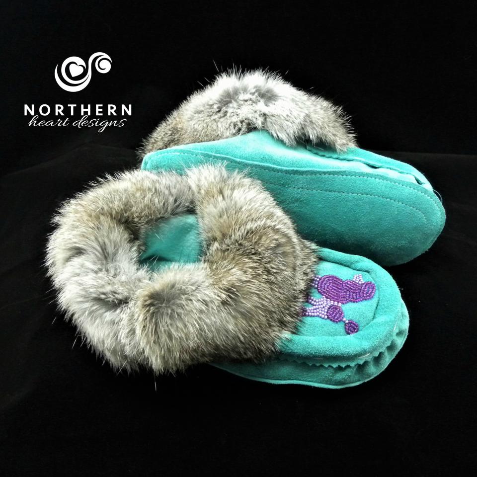 Select beaded moccasins