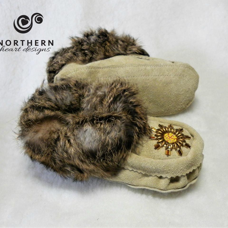 Select beaded moccasins