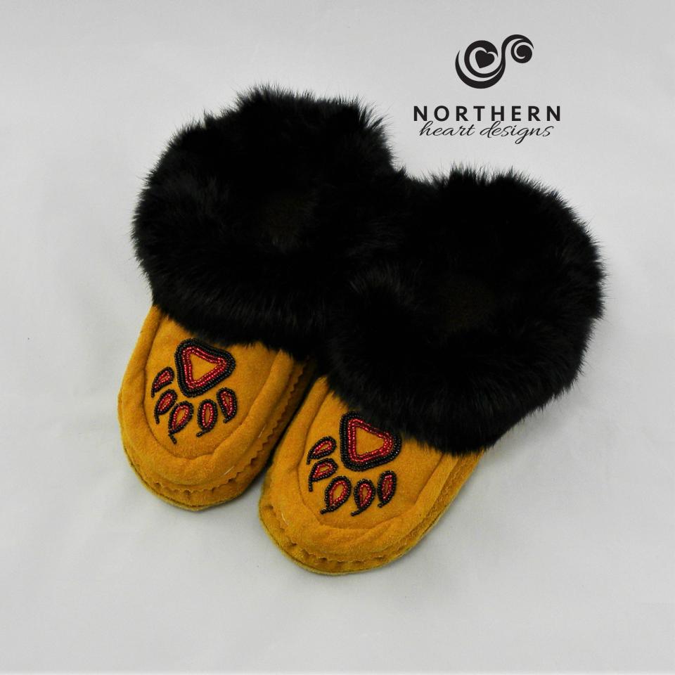 Select beaded moccasins