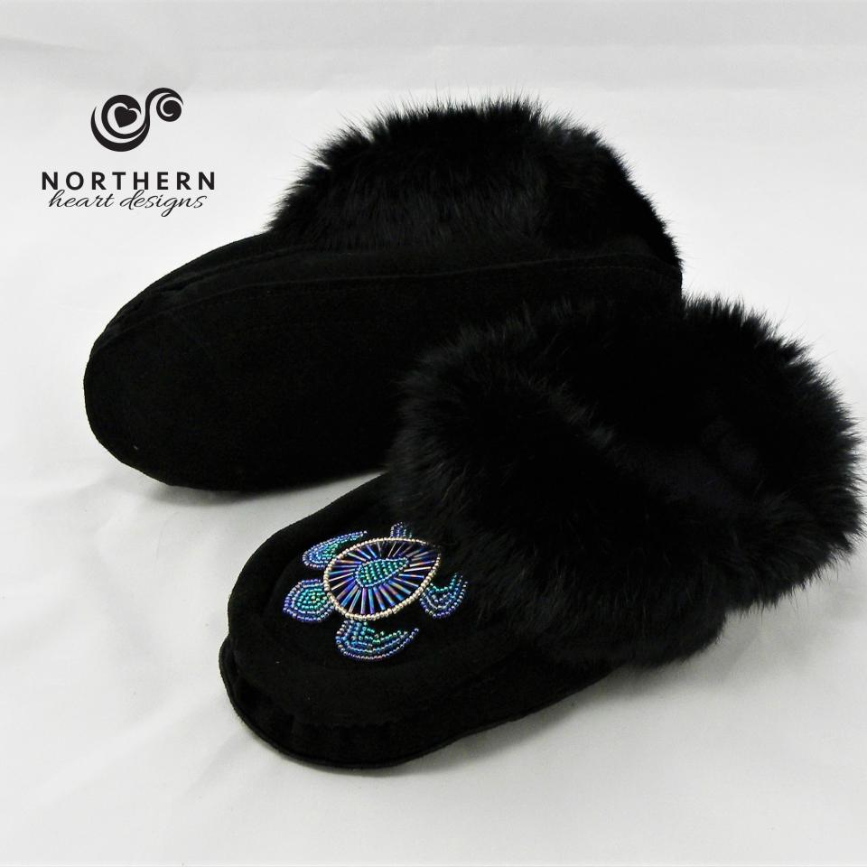 Select beaded moccasins