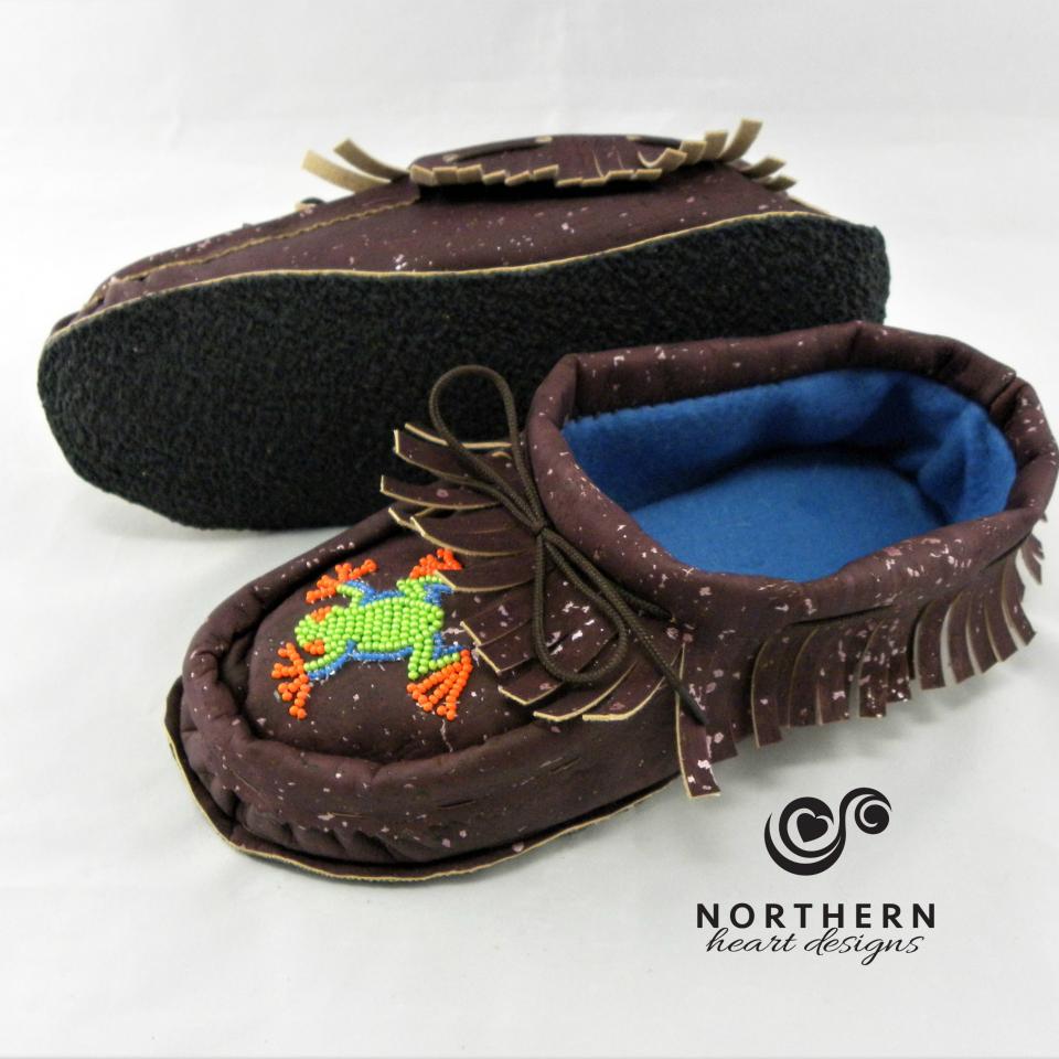 Vegan Select beaded moccasins