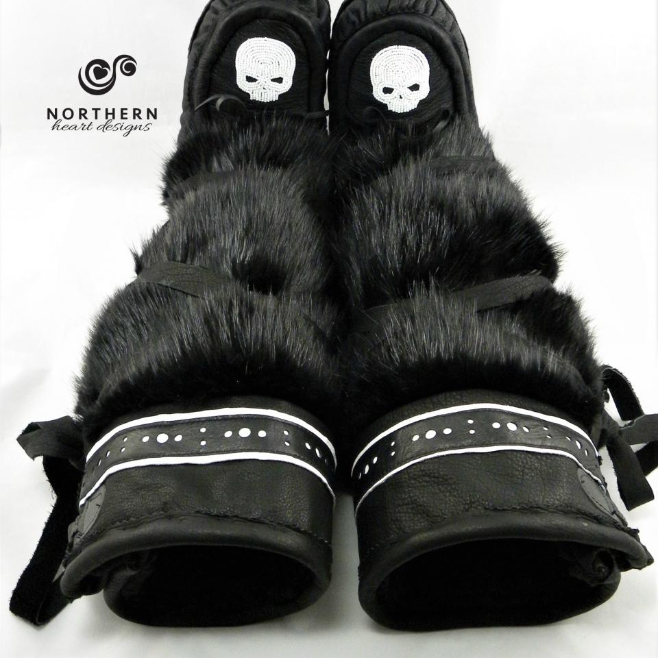 Wrap-around style mukluks