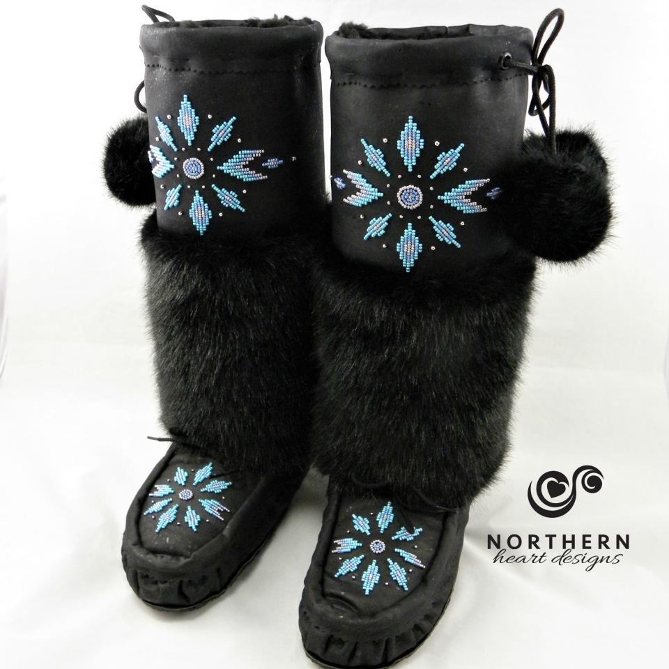 Knee-High Style Vegan Mukluks