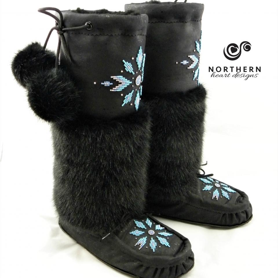 Knee-High Style Vegan Mukluks