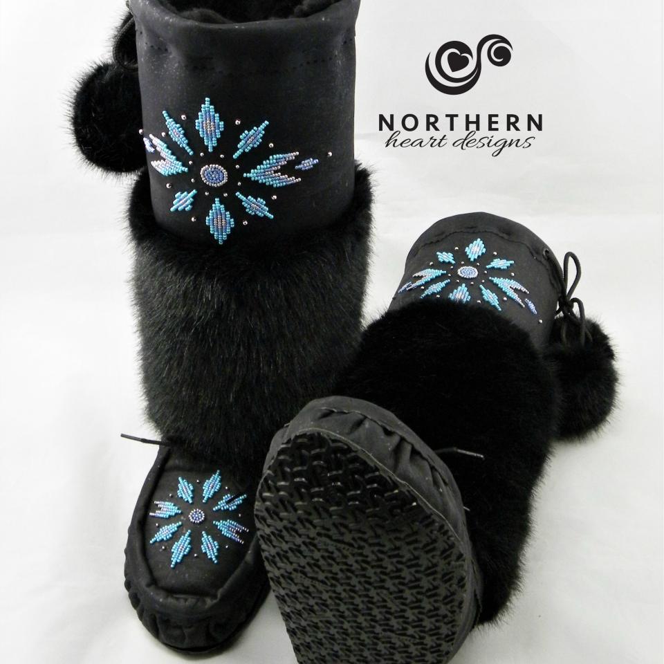 Knee-High Style Vegan Mukluks